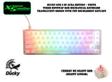 Ducky One 3 SF Aura Edition - White - Hotswap RGB Mechanical Keyboard