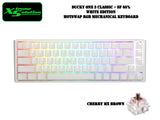 Ducky One 3 SF - RGB HotSwappable Mechanical Keyboard - Classic White Edition (Cherry Mx Switches)