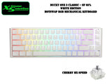 Ducky One 3 SF - RGB HotSwappable Mechanical Keyboard - Classic White Edition (Cherry Mx Switches)