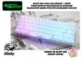 Ducky One 3 Mini Aura Edition - White - Hotswap RGB Mechanical Keyboard