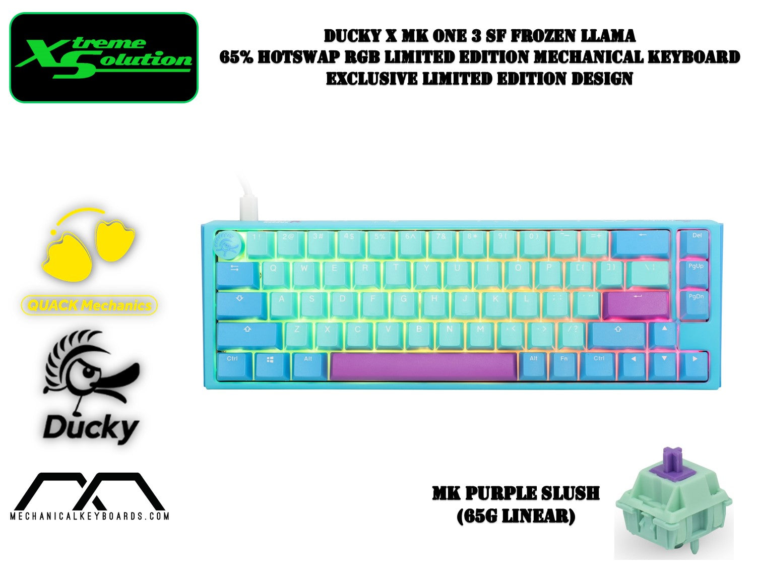 キーボード ducky one3 sf frozen llama キーボード ducky one3 sf frozen llama Ducky x MK One 3 SF