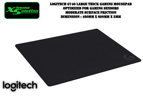 Logitech G740 Large Thick Gaming Mousepad