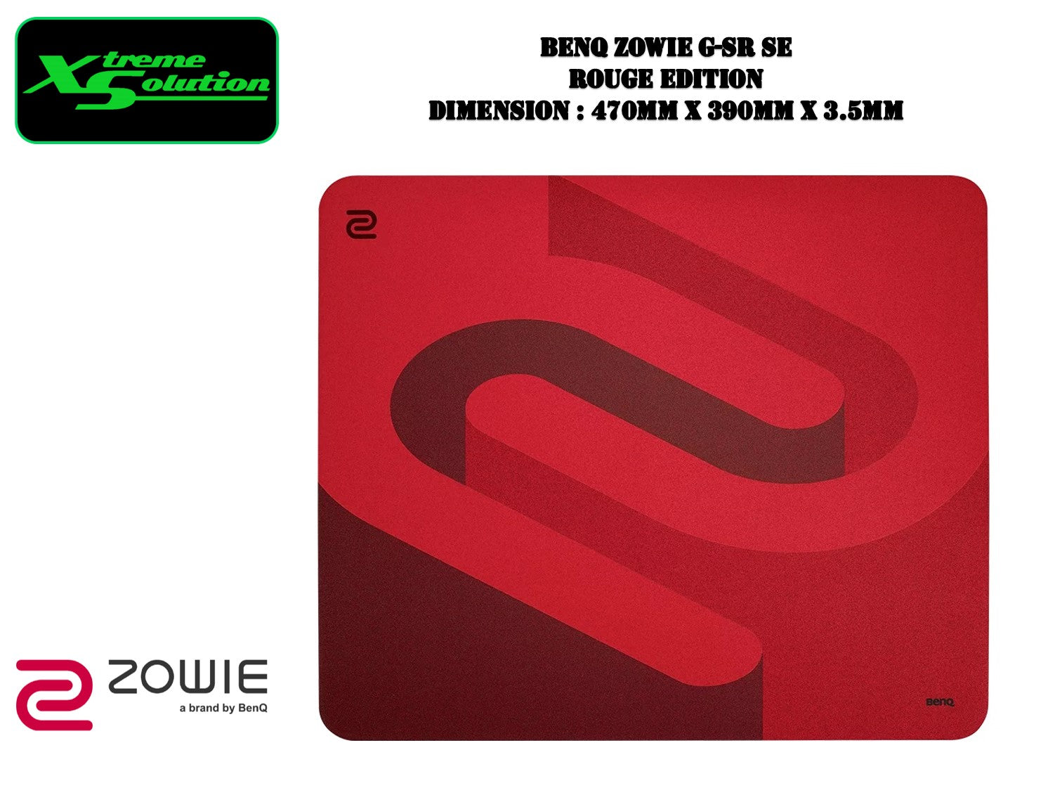 BenQ Zowie G-SR-SE Gaming Mousepad (Rogue Edition) – XtremeSolution