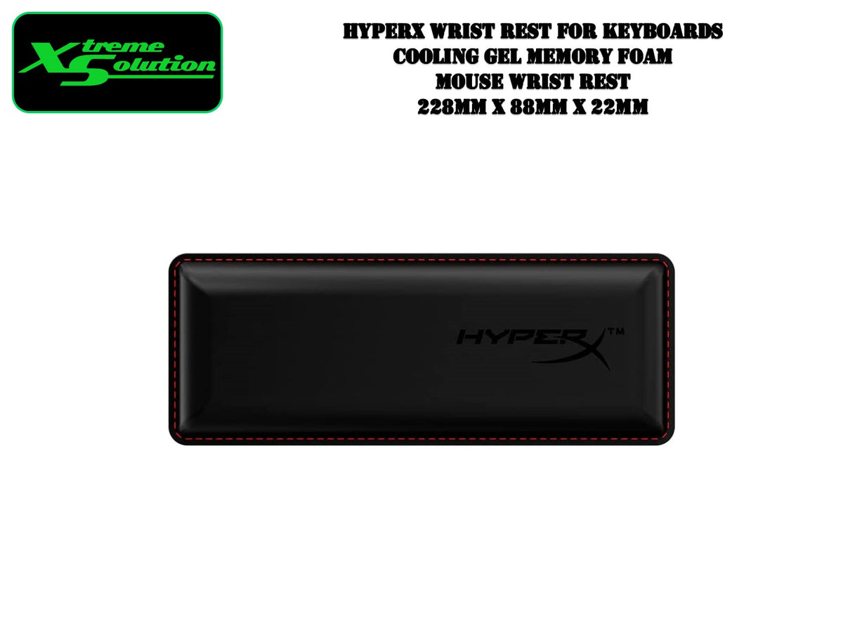 HyperX Wrist Rest For Mouse Cooling Gel Memory Foam XtremeSolution