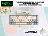 Varmilo Minilo Eucalyptus VXB67 Wired + Wireless - Non Hotswappable Keyboard