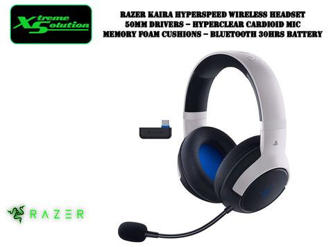 Razer Kaira HyperSpeed Wireless Bluetooth Gaming Headset