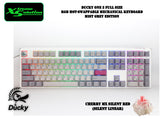 Ducky One 3 Full-Size Mist Grey Edition - RGB Hotswappable Mechanical Keyboard
