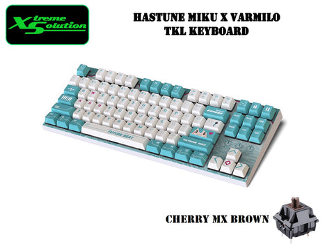 Moeyu x Varmilo TKL Hatsune Miku Wired Keyboard - Cherry Mx Brown