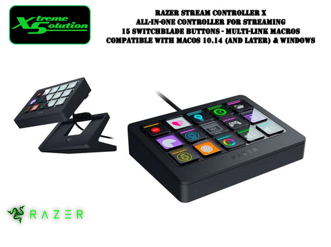 Razer Stream Controller X - All-In-One Controller For Streaming