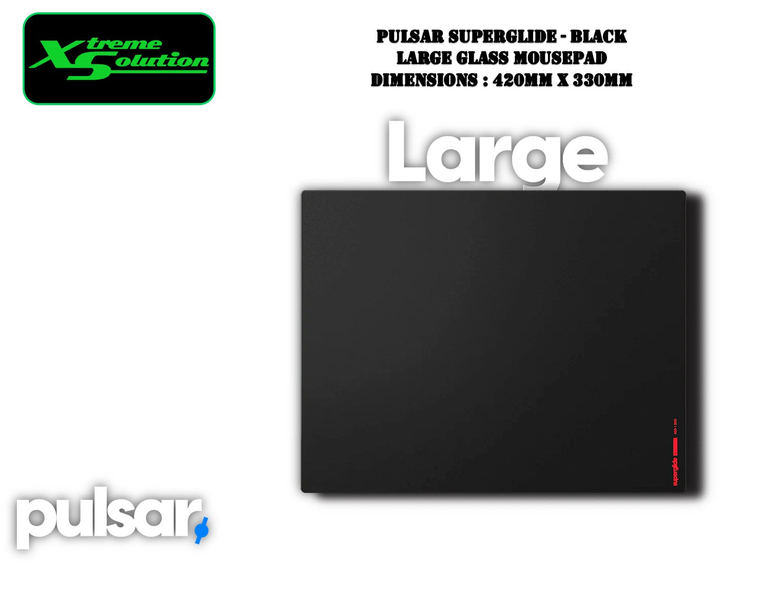 マウス・トラックボール pulsar superglide glass mousepad BLACK Amazon.com: Pulsar Superglide Glass Gaming Mouse Pad v2 ALUMINO