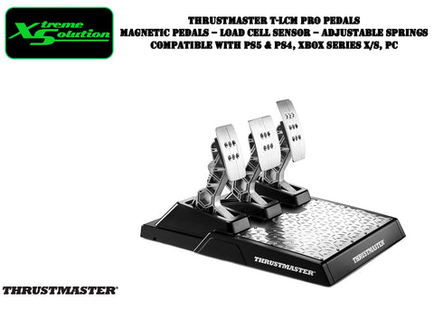 Thrustmaster T-LCM Pro Pedals - Compatible with PS5, PS4, Xbox series X/S & PC