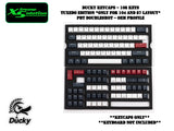 Ducky 108 Keycaps Set PBT Double shot OEM/Cherry Profile