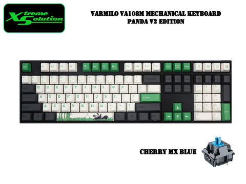 Varmilo VA108 Panda R2 - Wired Micro-USB Mechanical Keyboard