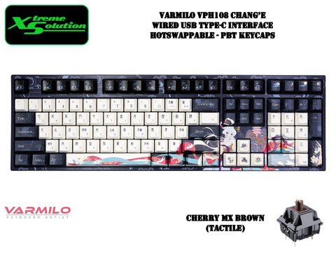 Varmilo VPH 108 Chnag'E Wired USB Type-C Hotswappable - PBT Keycaps