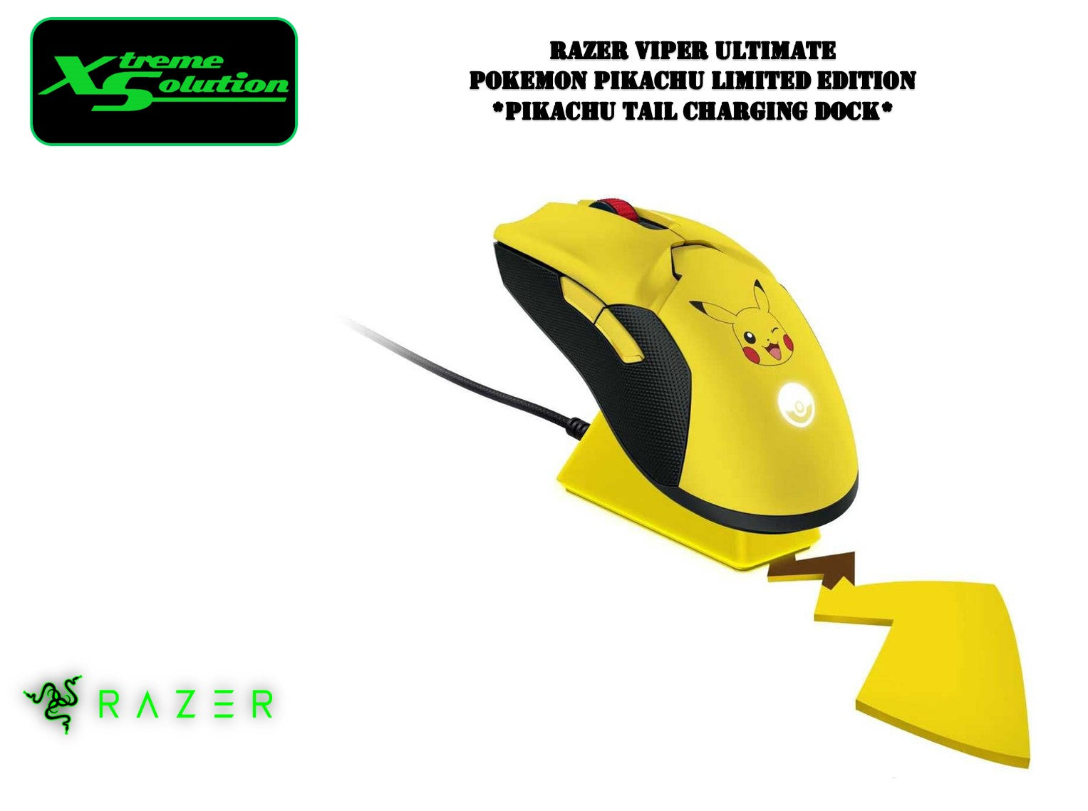 Razer .Viper Ultimate ピカチュウ マウス 限定品 Razer Viper V3 Pro