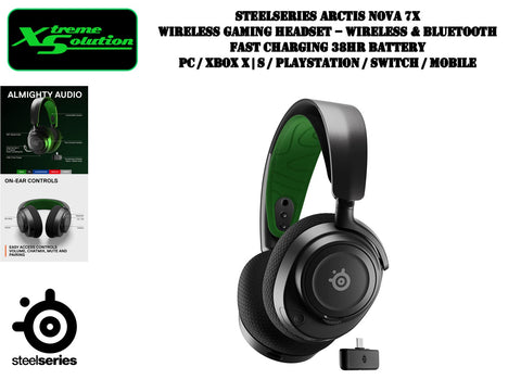 Steelseries Arctis Nova 7X - Wireless Gaming Headset (Green)