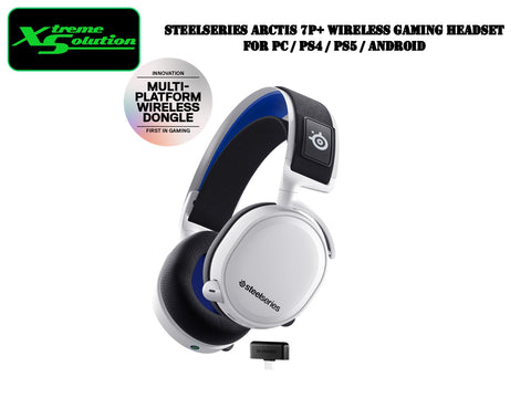 Steelseries Arctis 7P+ - Wireless Gaming Headset for PC / PS4 / PS5 / Android