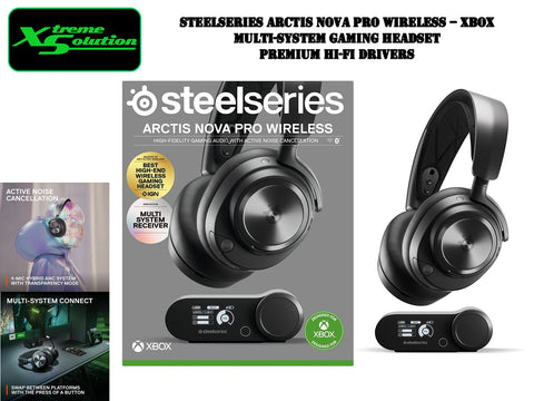 Steelseries Arctis Nova Pro - Wireless Multi-System Gaming Headset (XBOX)