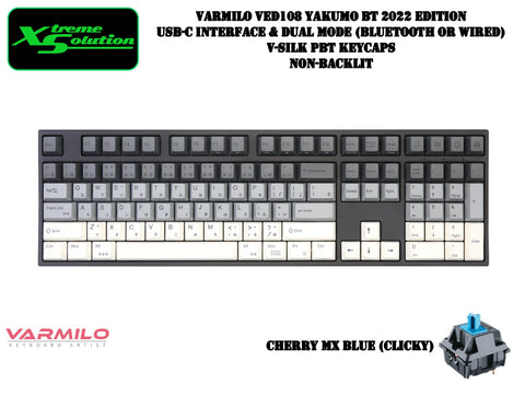 Varmilo VED108 BT Yakumo - Wireless Mechanical Keyboard