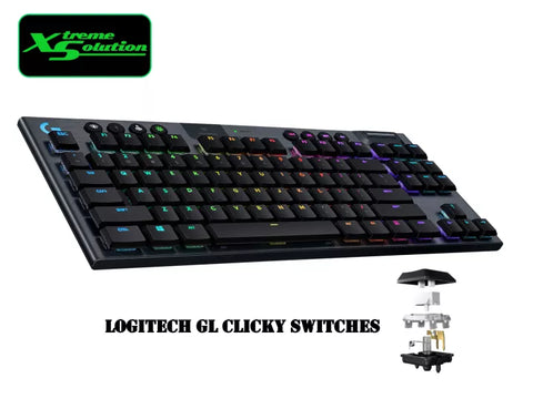 Logitech G915 TKL - Lightspeed Wireless RGB Gaming Keyboard