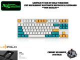 Leopold FC750R BT Milk Turquoise - Bluetooth Mechanical Keyboard | PBT Doubleshot