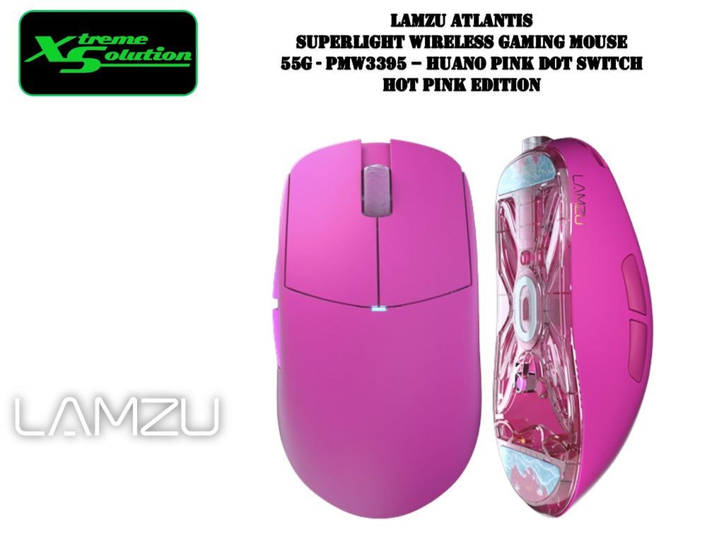 Lamzu Atlantis - 55g Superlight Wireless Gaming Mouse – XtremeSolution