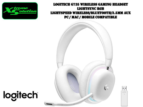 Logitech G735 Wireless - RGB Gaming Headset