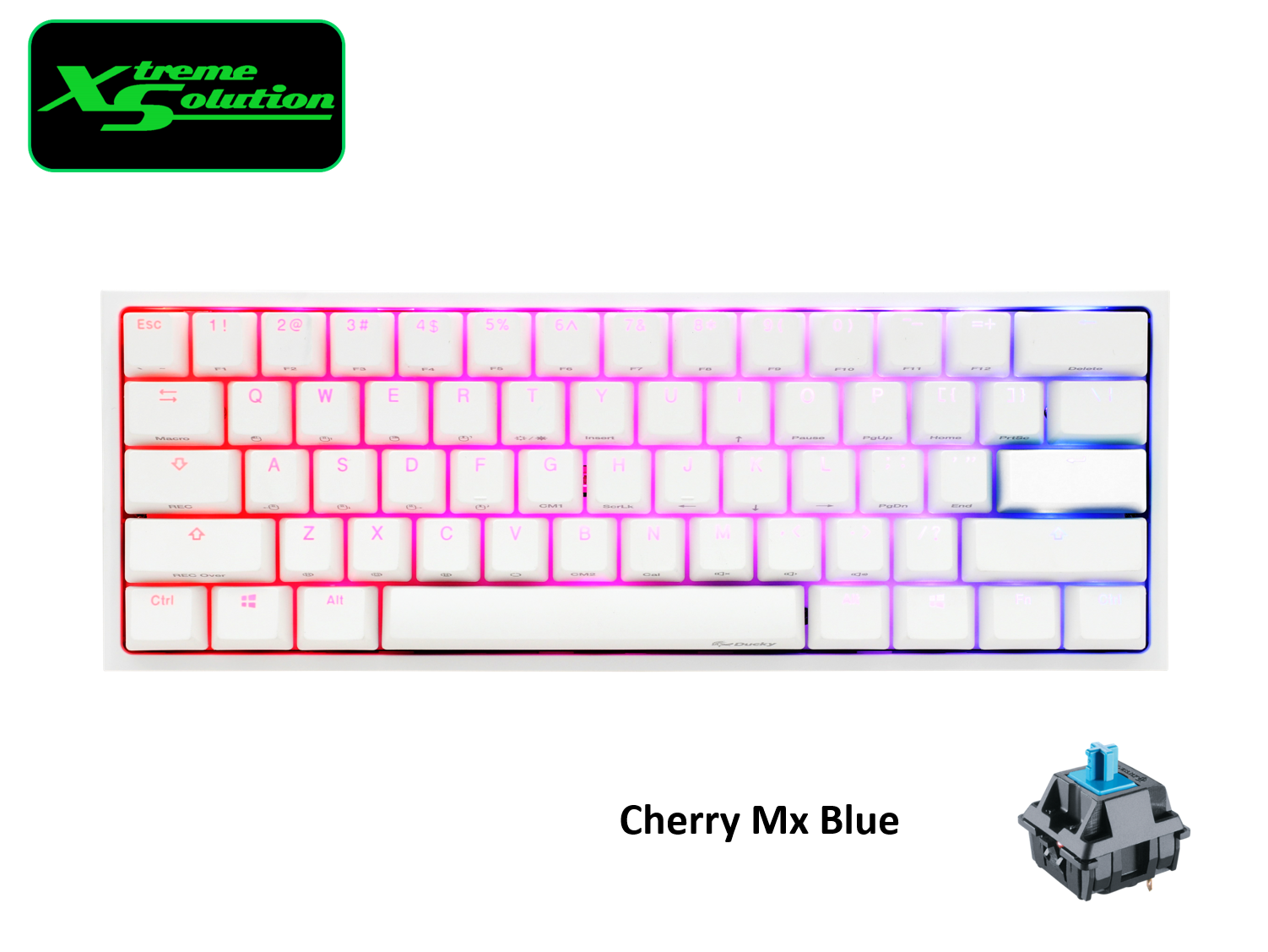 Ducky One 2 Mini RGB (White Edition) – XtremeSolution Ducky One 2 Mini RGB (White Edition) – XtremeSolution