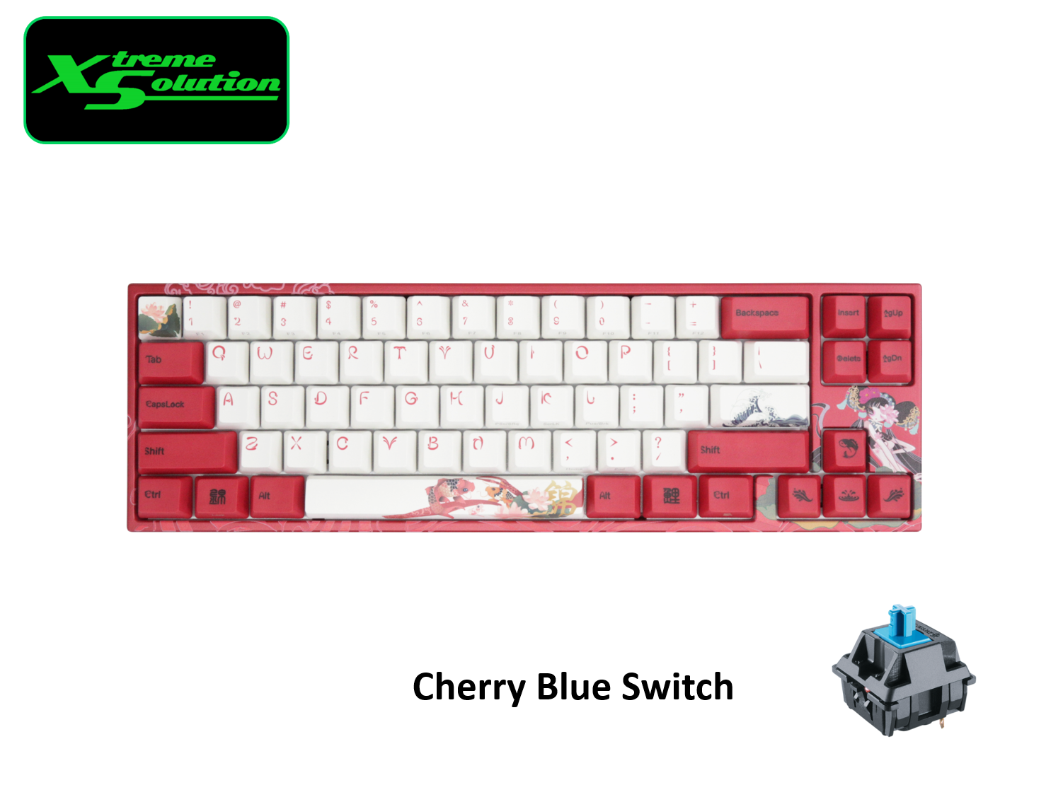 Ducky x Varmillo Miya Pro deals Koi Keyboard