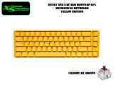 Ducky One 3 SF Yellow - 65% Hotswapable RGB Mechanical Keyboard