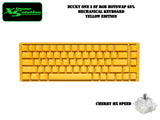 Ducky One 3 SF Yellow - 65% Hotswapable RGB Mechanical Keyboard