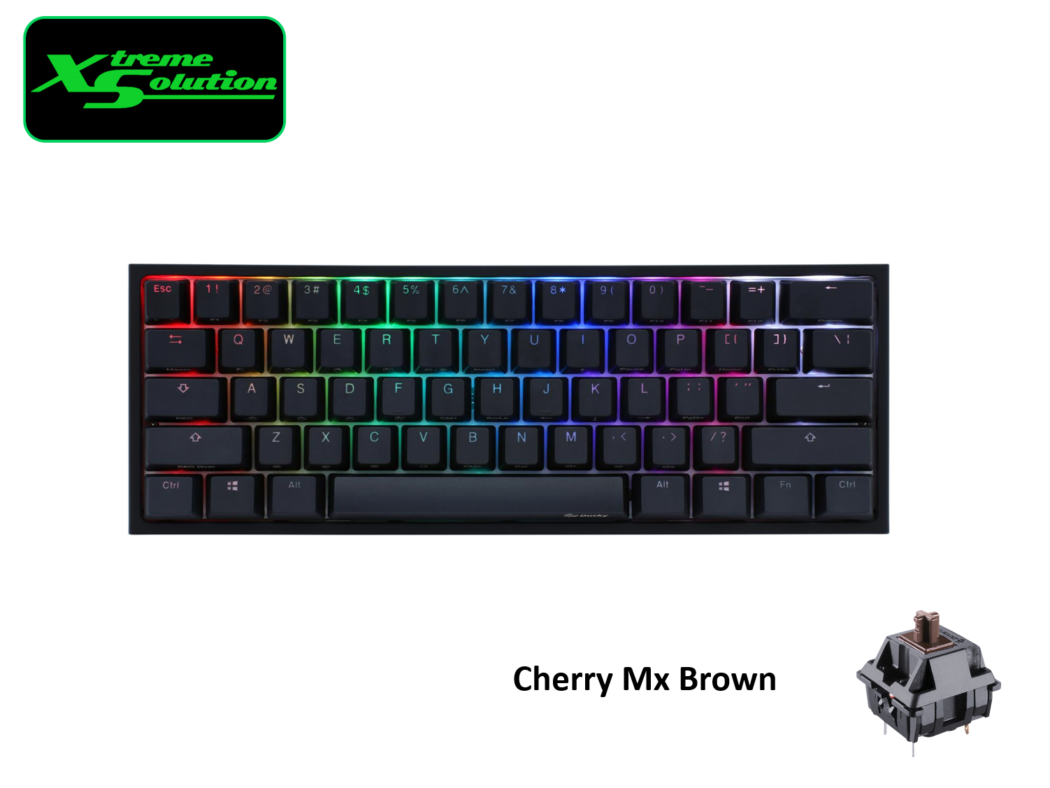 Ducky one2 Mini 黒 Ducky One 2 Mini RGB (Black Edition) – XtremeSolution