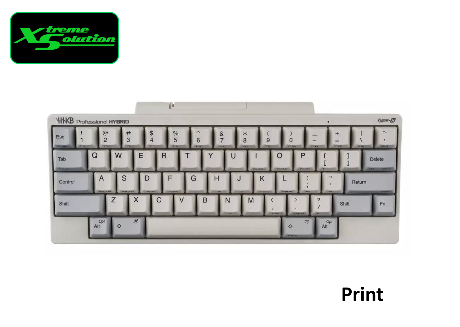 HHKB Professional Hybrid Type S White (Print/Blank) – XtremeSolution HHKB Professional Hybrid Type S White (Print/Blank) – XtremeSolution