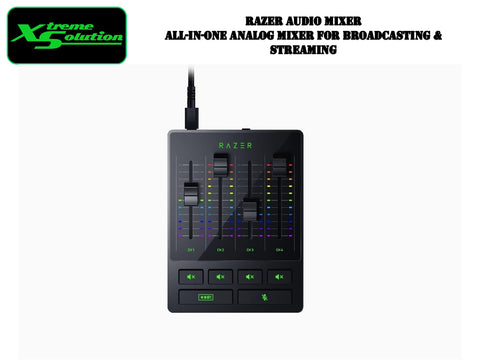 Razer Audio Mixer - All in one Digital Mixer for Broadcasting and Streaming