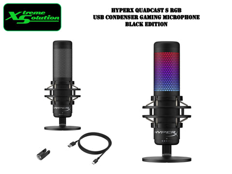 HyperX QuadCast S - RGB USB Condenser Microphone